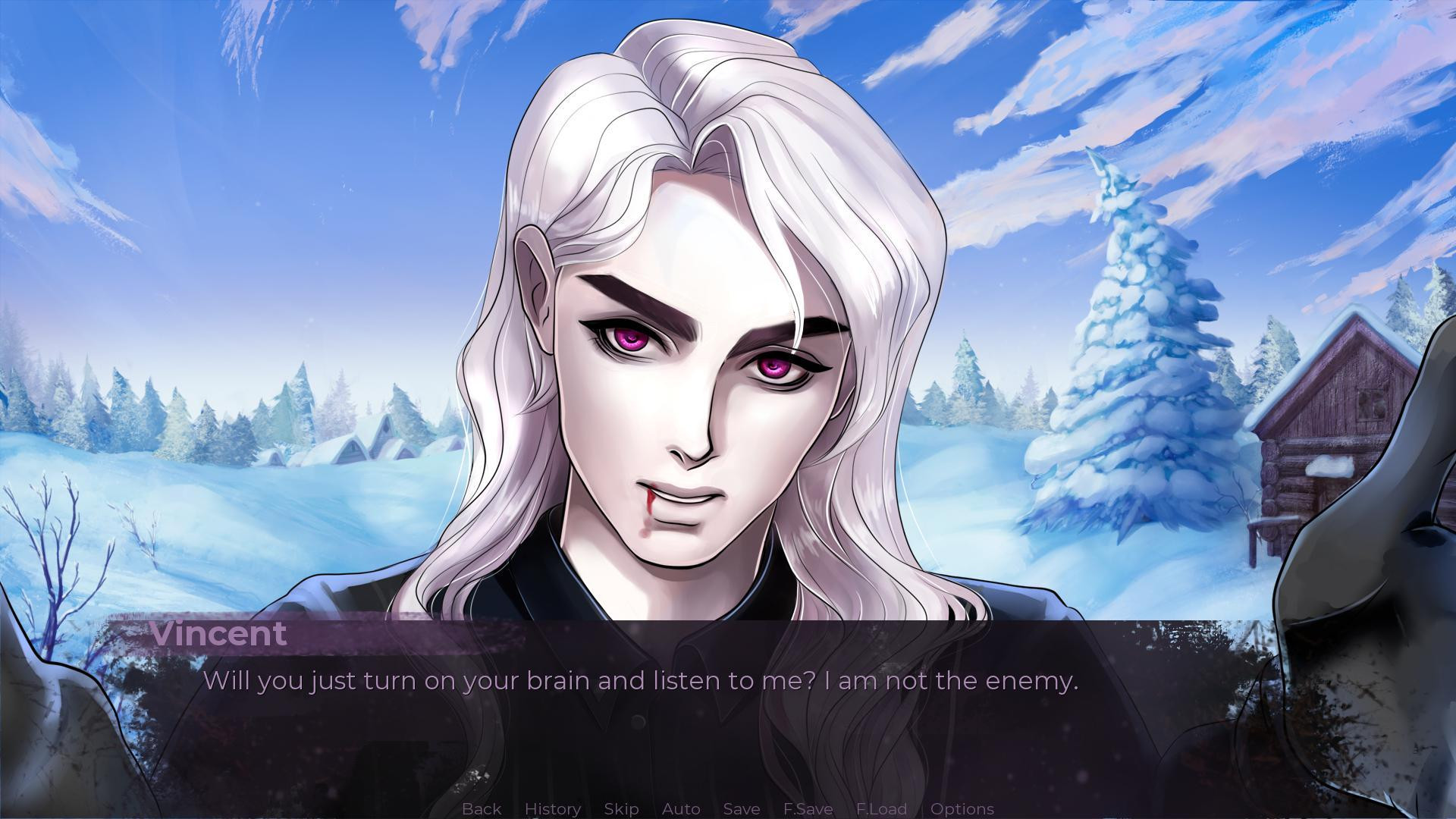 Degraman: Act I. Vincent & Cassel ~ otome demo (itch) - кадр 10