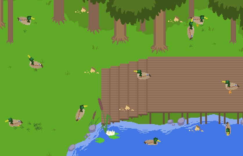 Sausagebear and Mr Duck (itch) - кадр 1