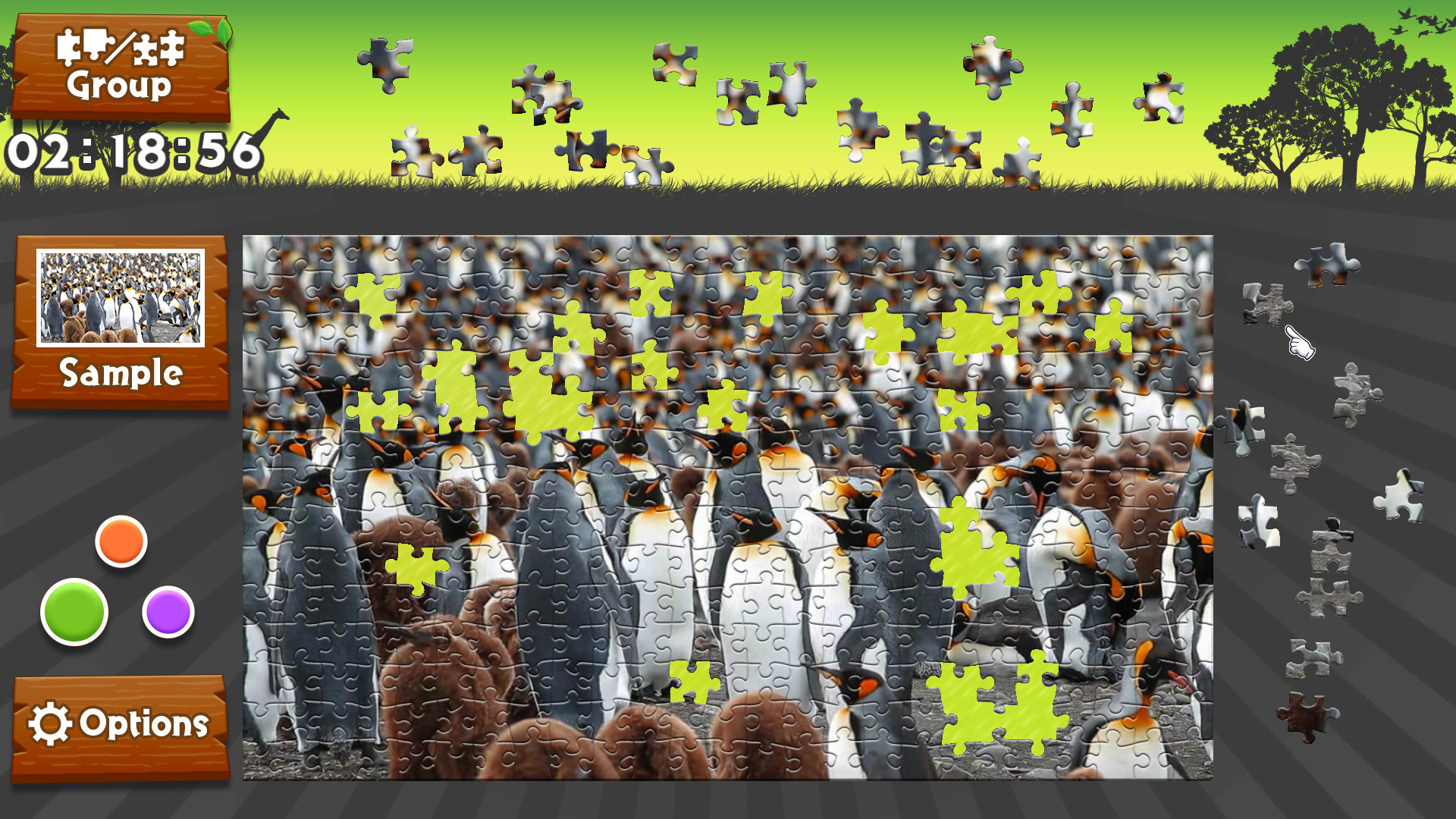 Wild Animals - Animated Jigsaws - кадр 9