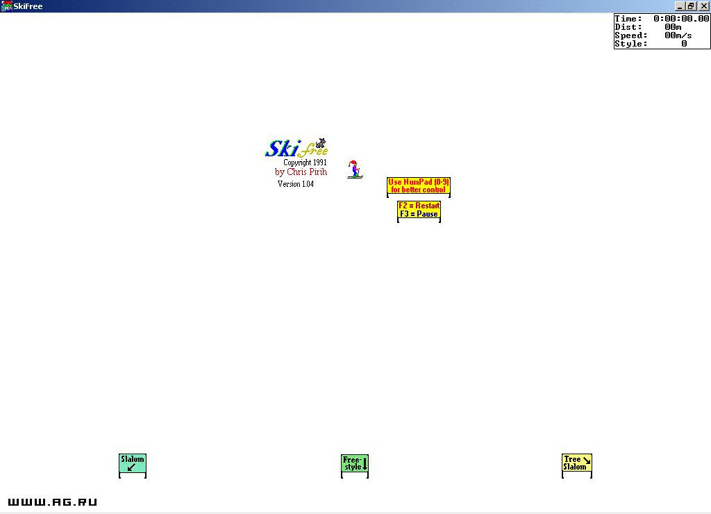 SkiFree - кадр 3