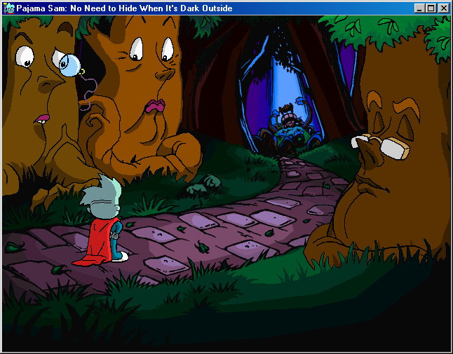 Pajama Sam in "No Need to Hide When It's Dark Outside" - кадр 14
