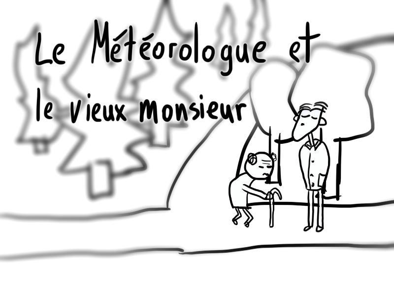 The meteorologist and the old man (itch, FR) - кадр 1