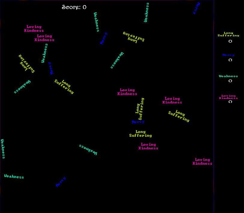 C.R's Christian Word Grab (itch) - кадр 1