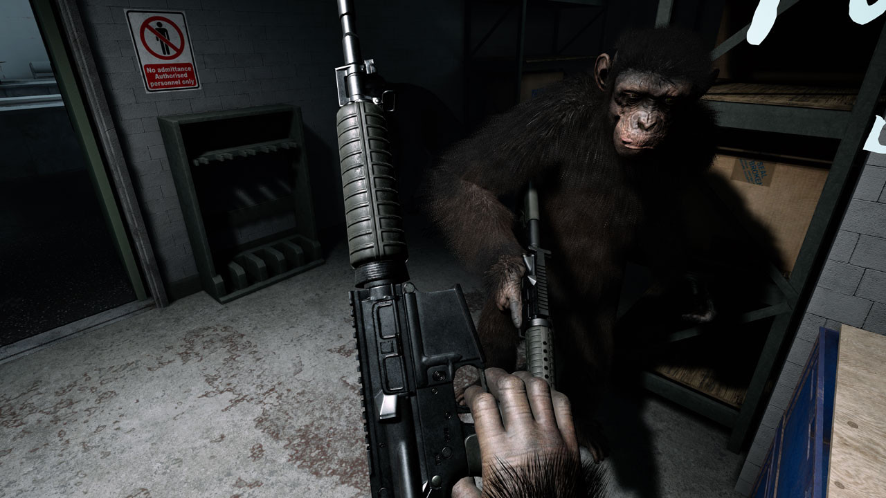 Crisis on the Planet of the Apes - кадр 5
