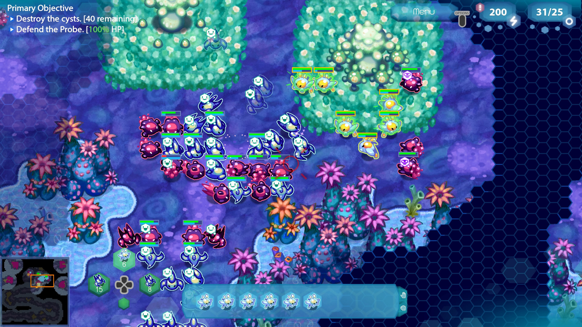 Amoeba Battle - Microscopic RTS Action - кадр 10