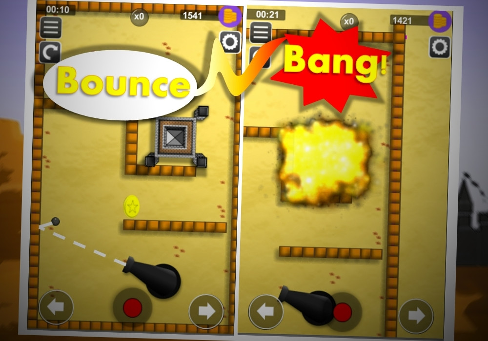 Bounce N Bang - Free Physics Puzzle (itch) - кадр 7
