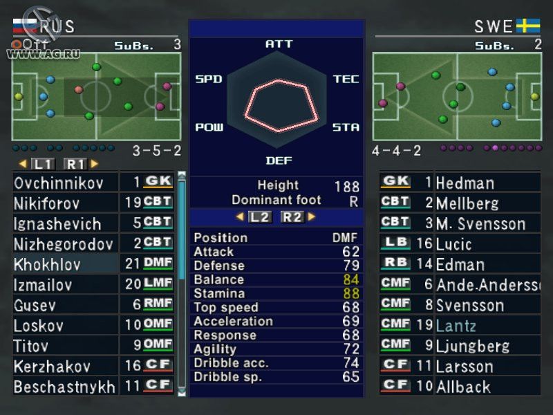 Pro Evolution Soccer 3 - кадр 12