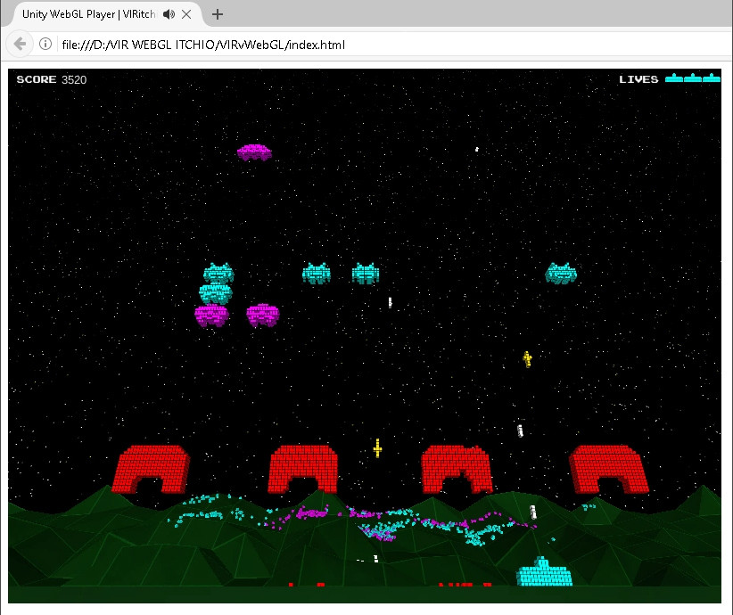 Voxel Invaders Reload (itch) - кадр 8