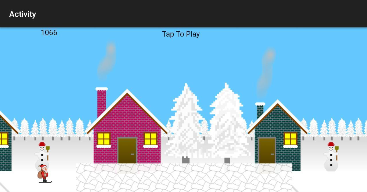 Santa Claus Skiing (itch) - кадр 2