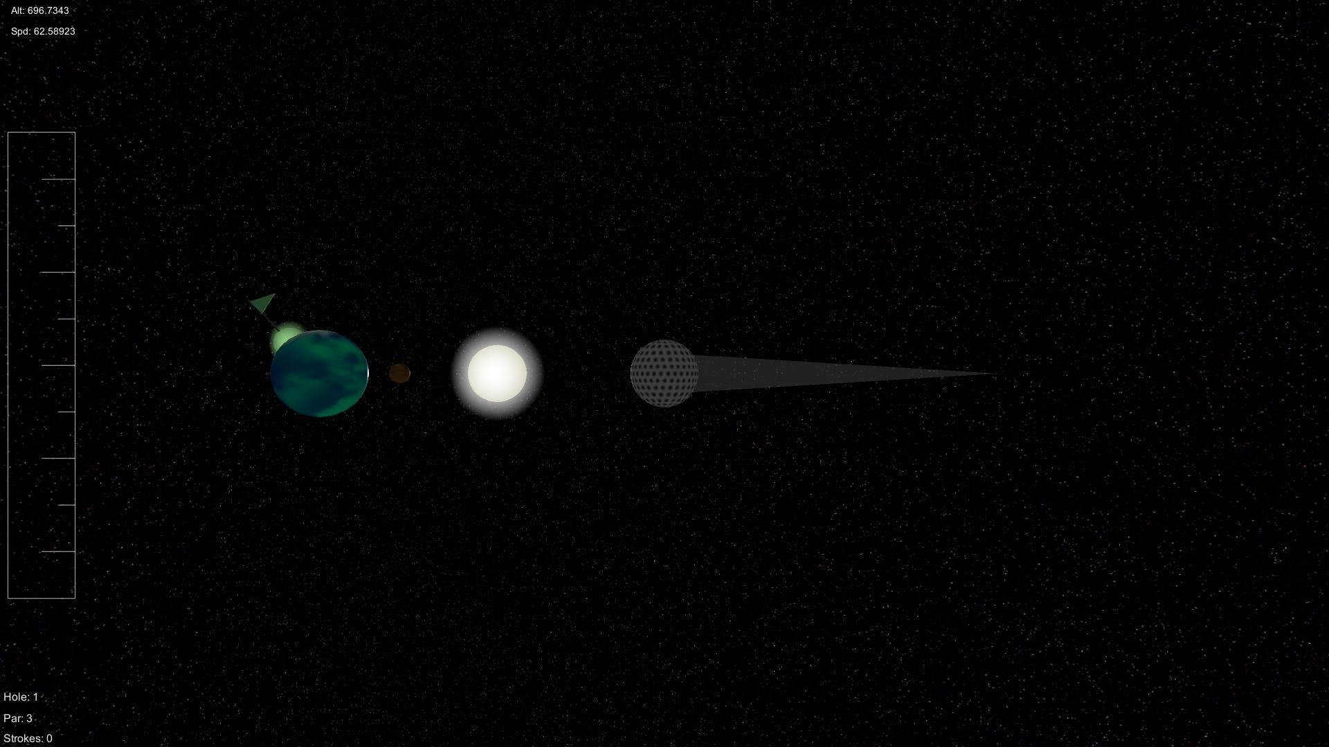 Interplanetary Golf (itch) - кадр 2