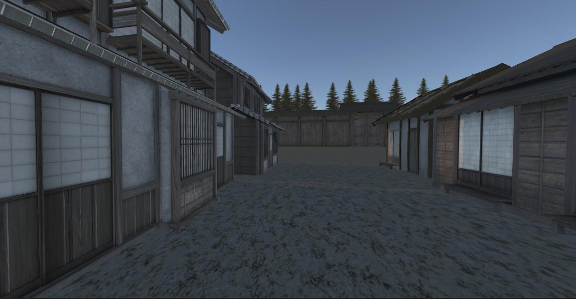 Edo Town 3D VR (itch) - кадр 3