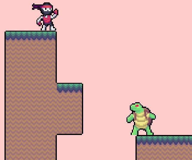 NO COMBAT, the red ninja odyssey (itch) - кадр 1