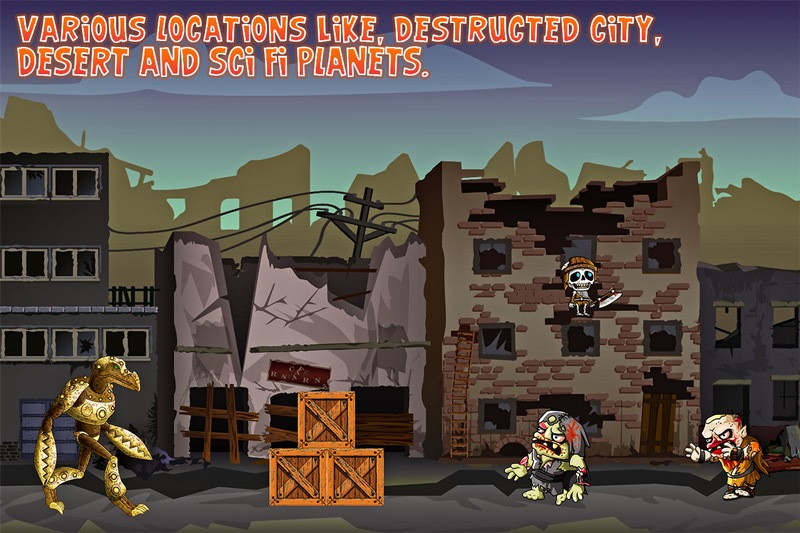 Robot Vs Zombies War 2D (itch) - кадр 5