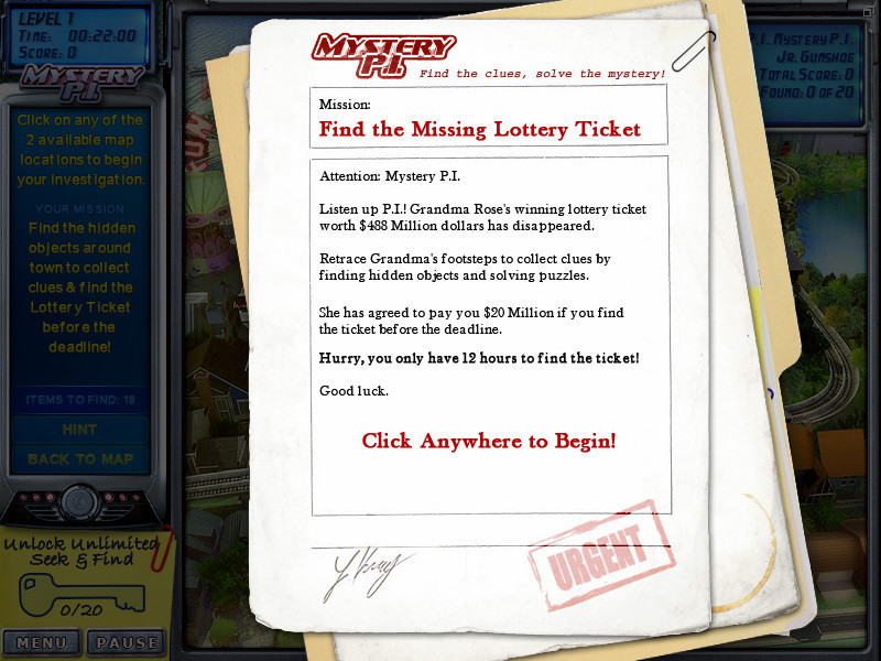 Mystery P.I. - The Lottery Ticket - кадр 5