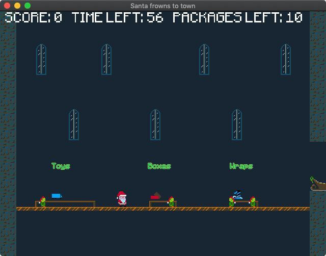 Santa frowns to town (itch) - кадр 1
