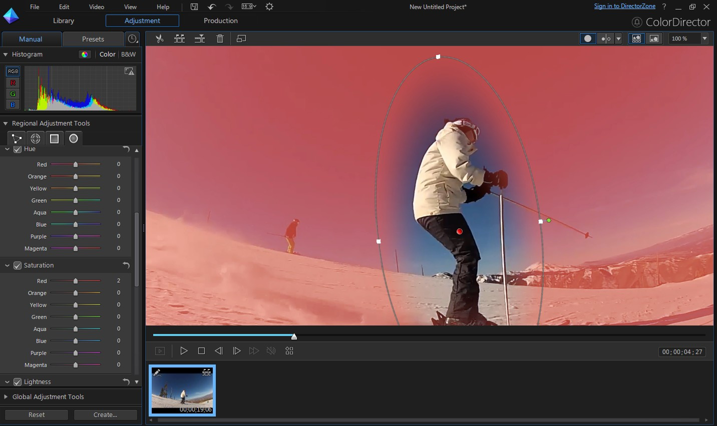 CyberLink ColorDirector 4 - кадр 9