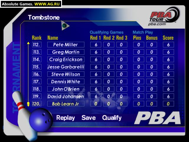 PBA Tour Bowling 2001 - кадр 7