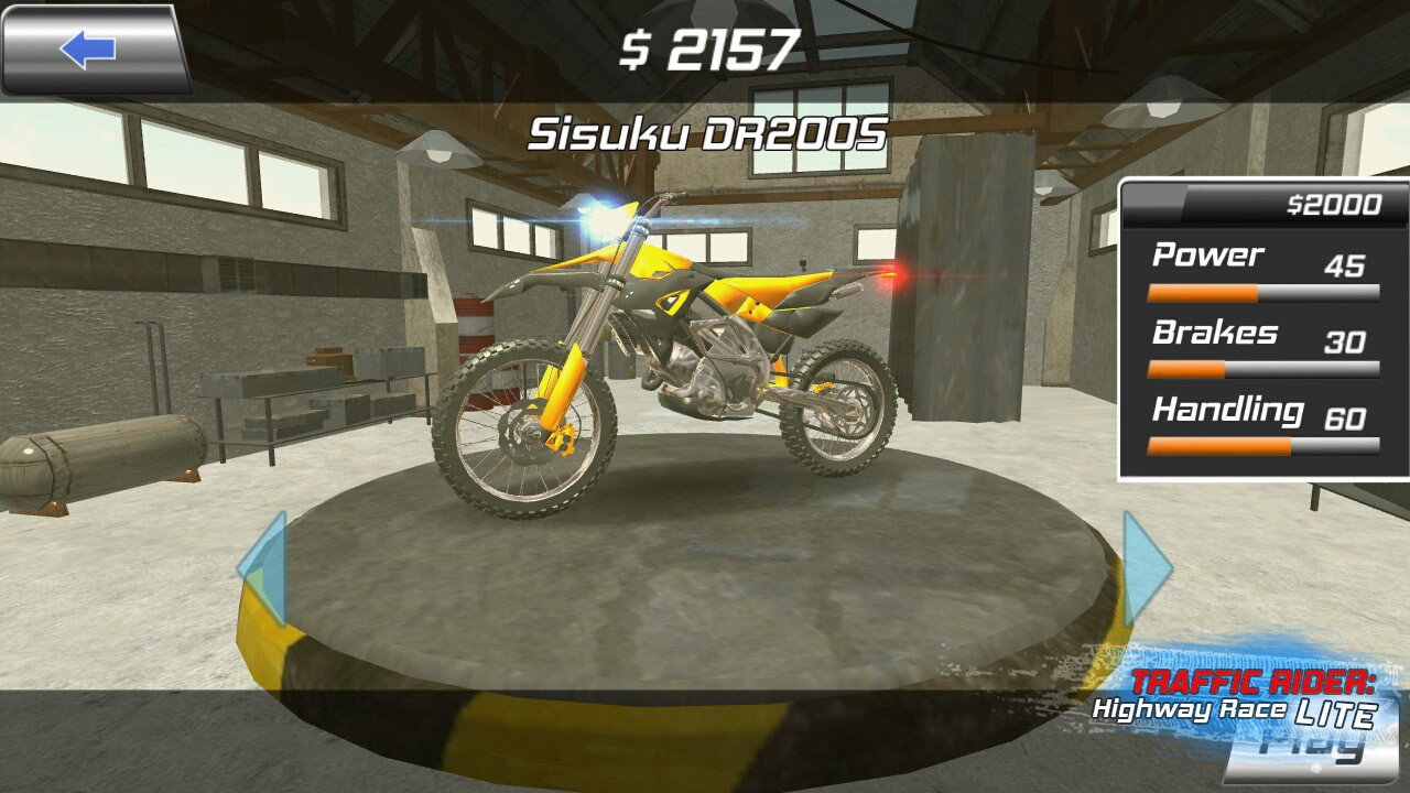 Traffic Rider: Highway Race Light (itch) - кадр 8