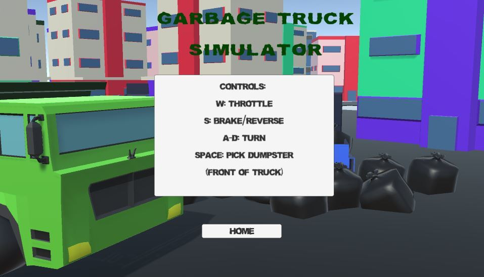 Garbage Truck Simulator (itch) - кадр 4