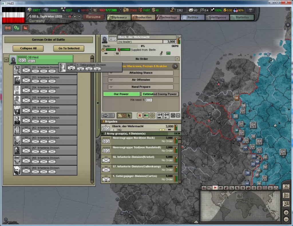 Hearts of Iron 3: Semper Fi - кадр 10