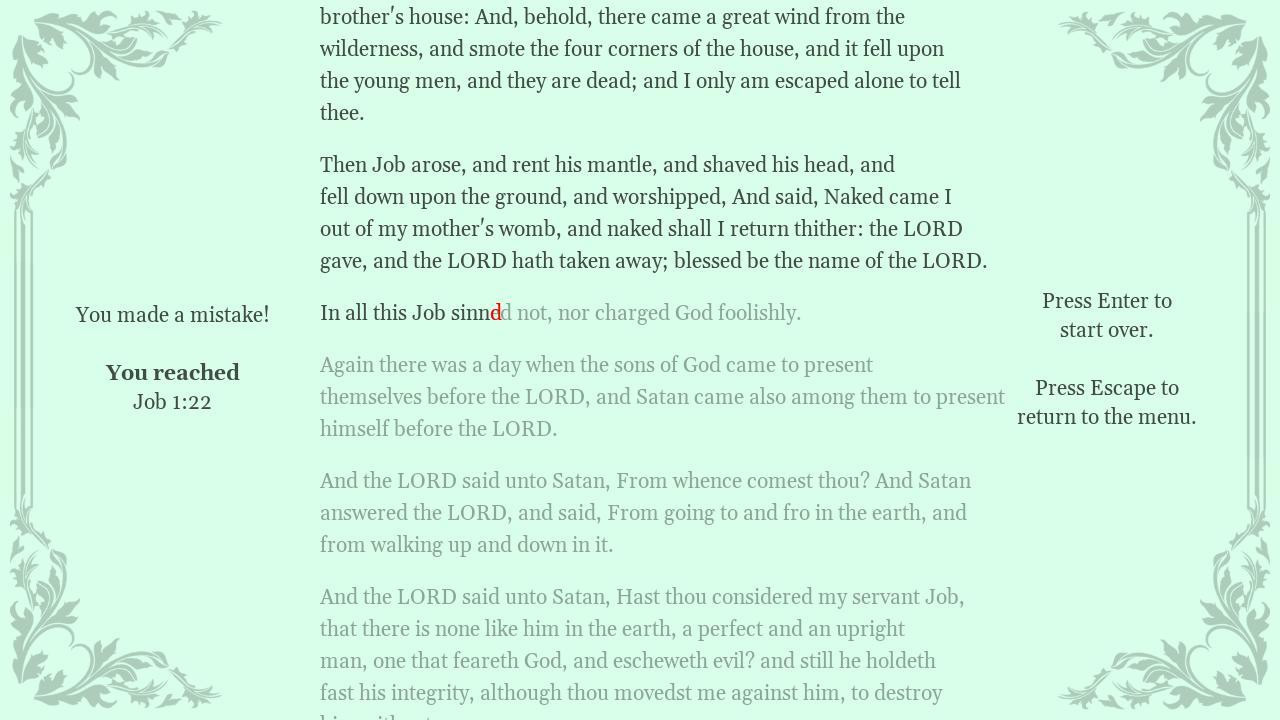 Type the Bible (itch) - кадр 2