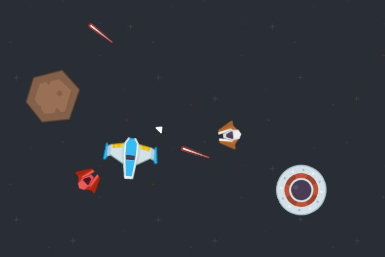 Triple S - Simple Space Shooter (itch) - кадр 3