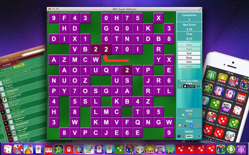 ABC Super Solitaire Free - A Brain Game - кадр 5