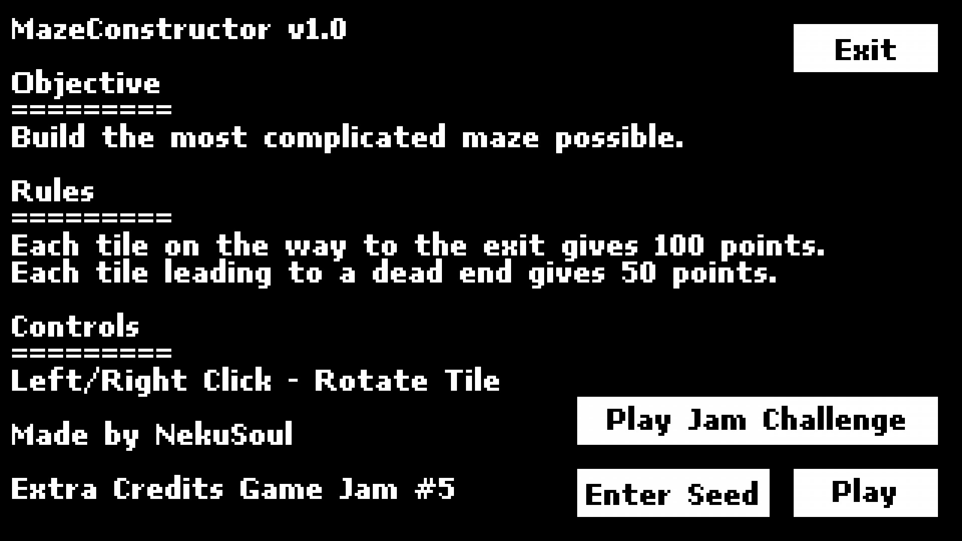 MazeConstructor (itch) - кадр 3
