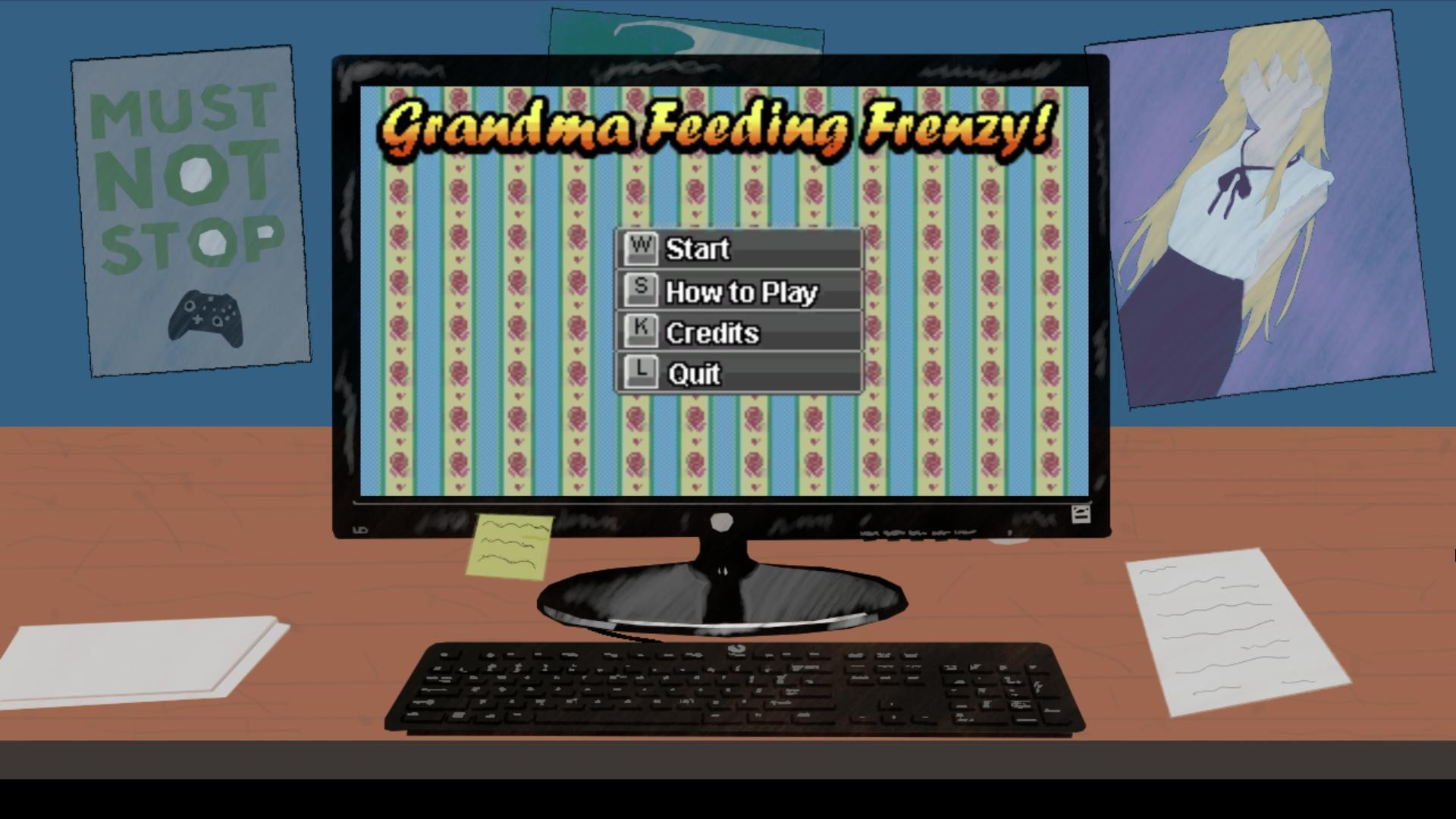Grandma Feeding Frenzy (itch) - кадр 4