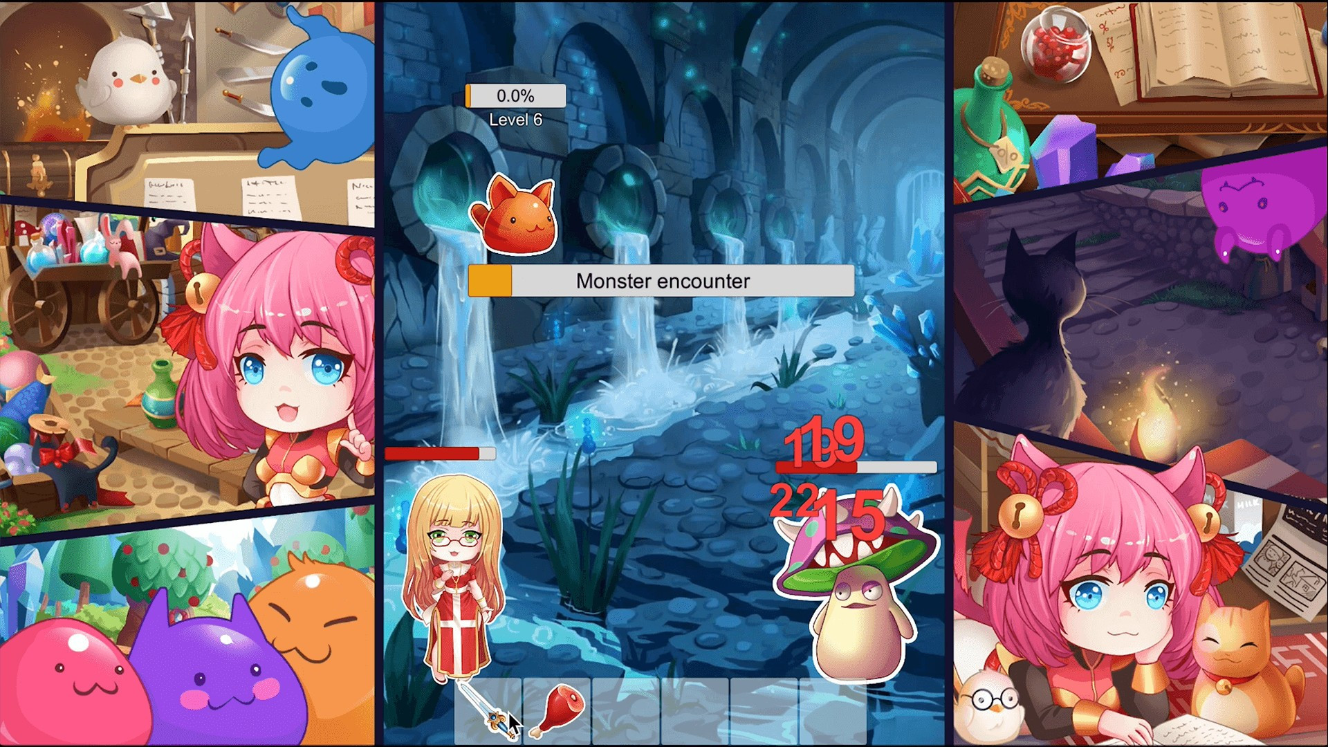 Slime Age: Parody MMORPG Clicker - кадр 7