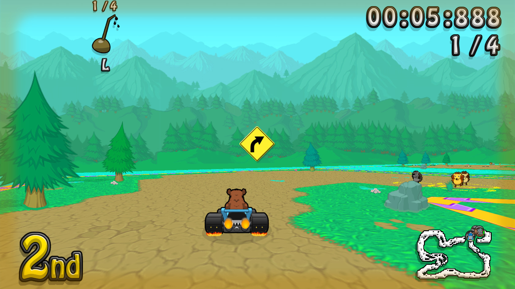 Wacky Wheels HD - кадр 12