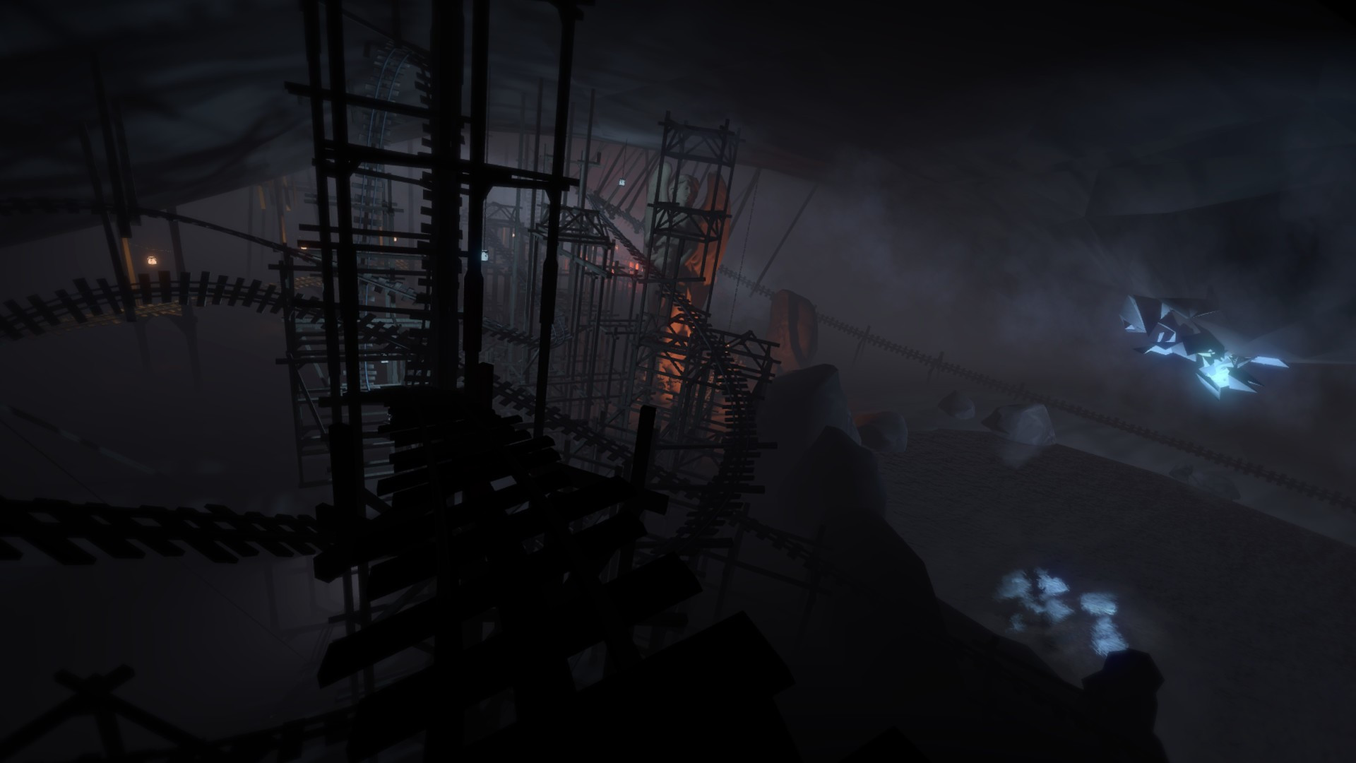 Ghost Mountain Roller Coaster - кадр 5