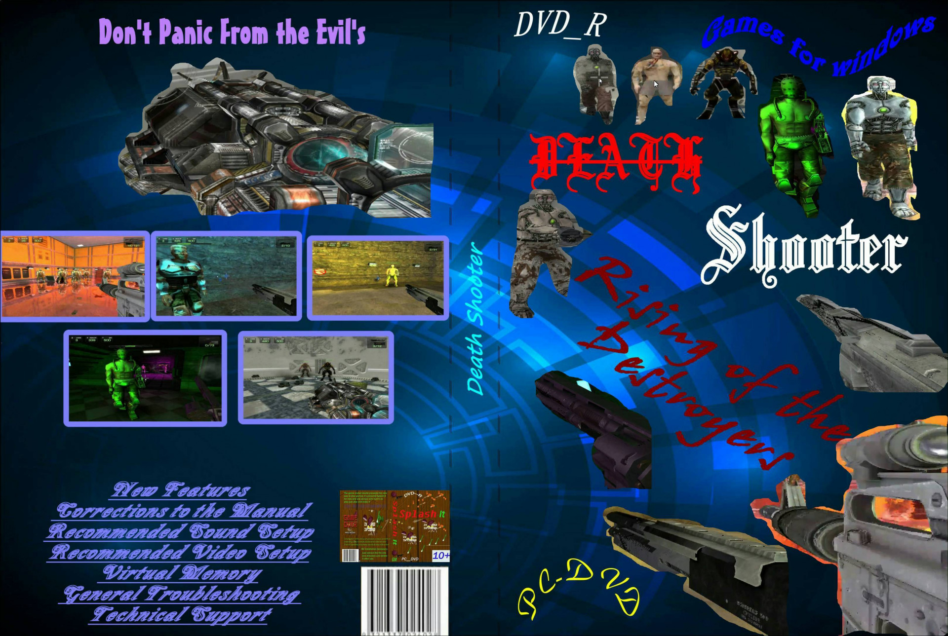 Death shooter Rising of destroyers (itch) - кадр 1