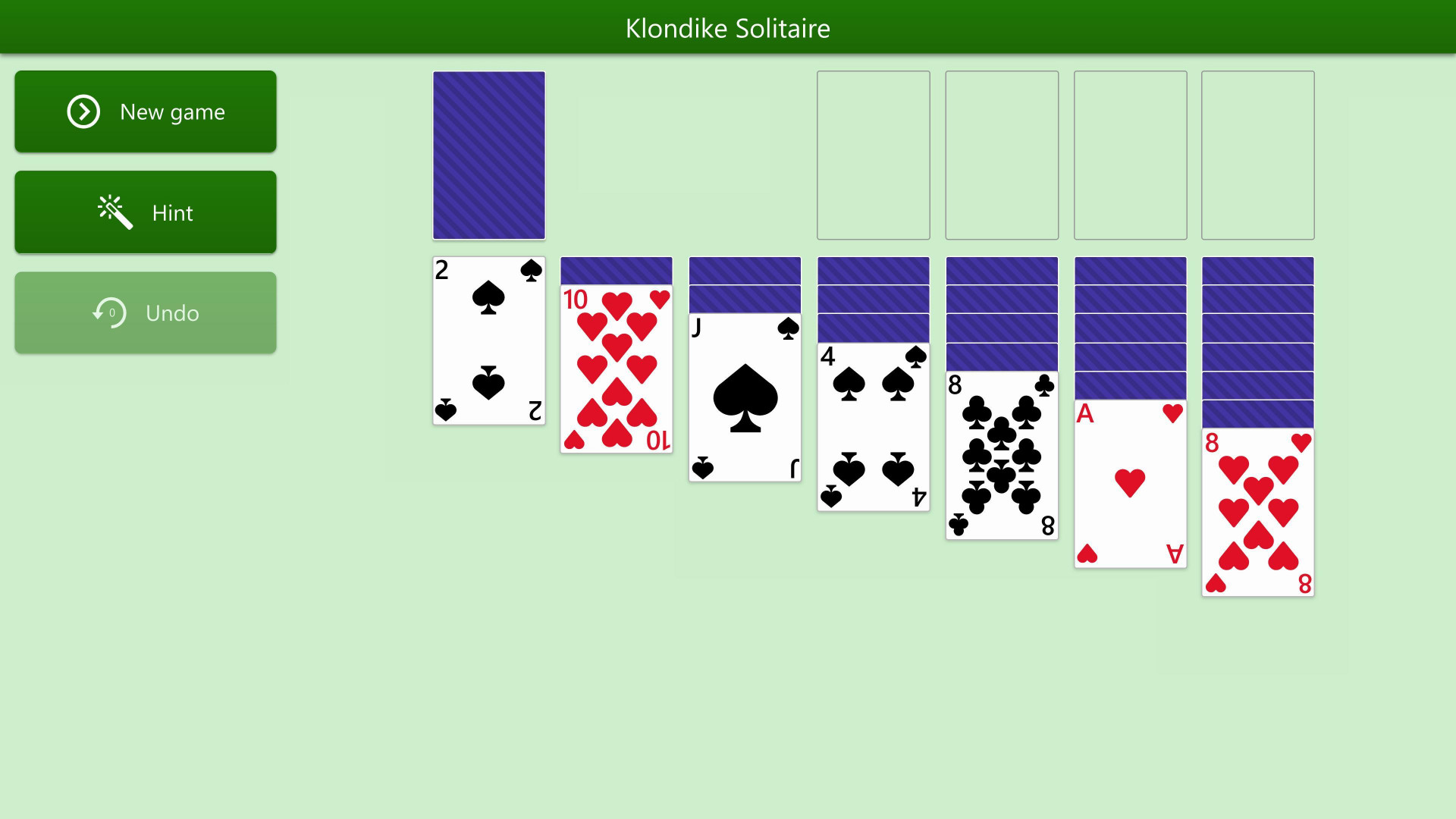 Klondike Solitaire (itch) - кадр 4
