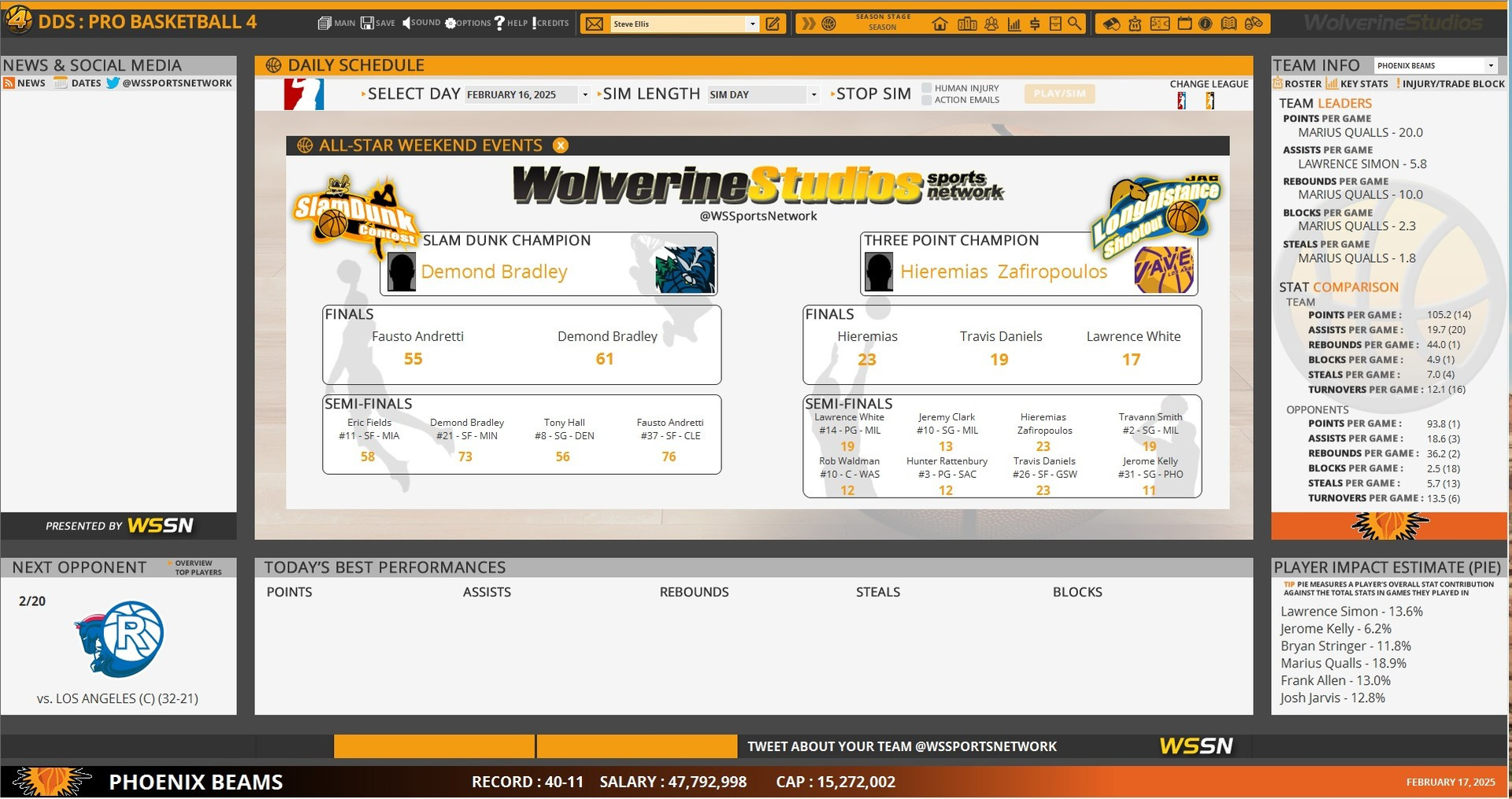 Draft Day Sports Pro Basketball 4 - кадр 14
