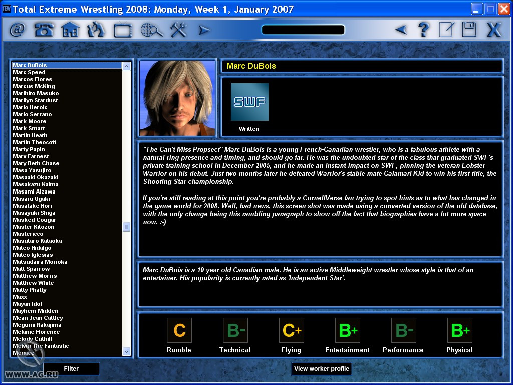 Total Extreme Wrestling 2008 - кадр 3