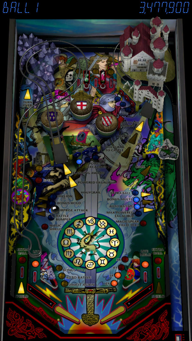 Pinball Crystal Caliburn II - кадр 4