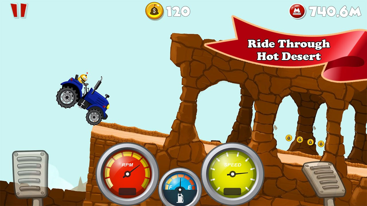 Tractor Games Toto Race Desert (itch) - кадр 5