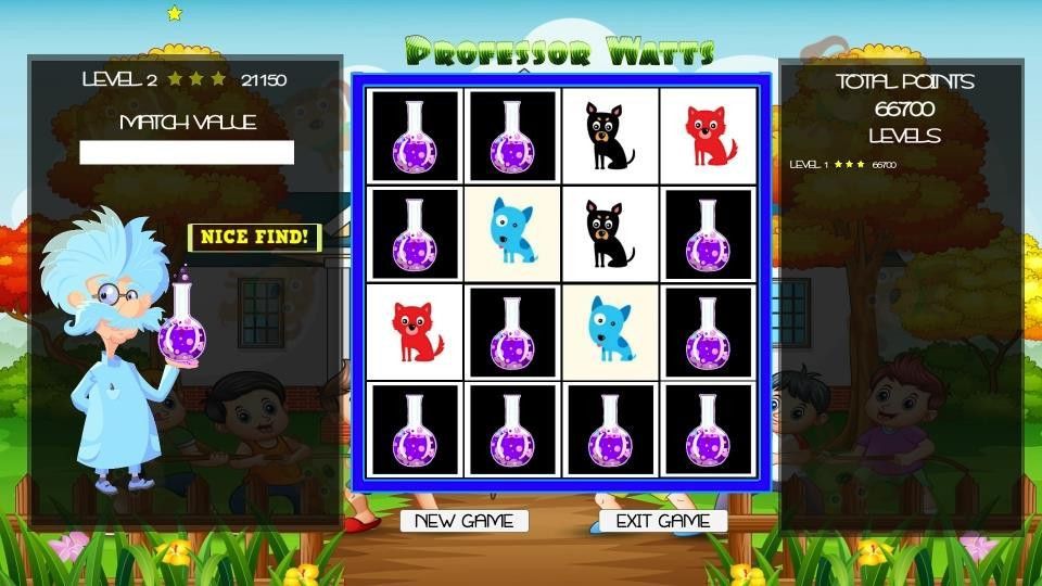 Professor Watts Memory Match: Puppies - кадр 4