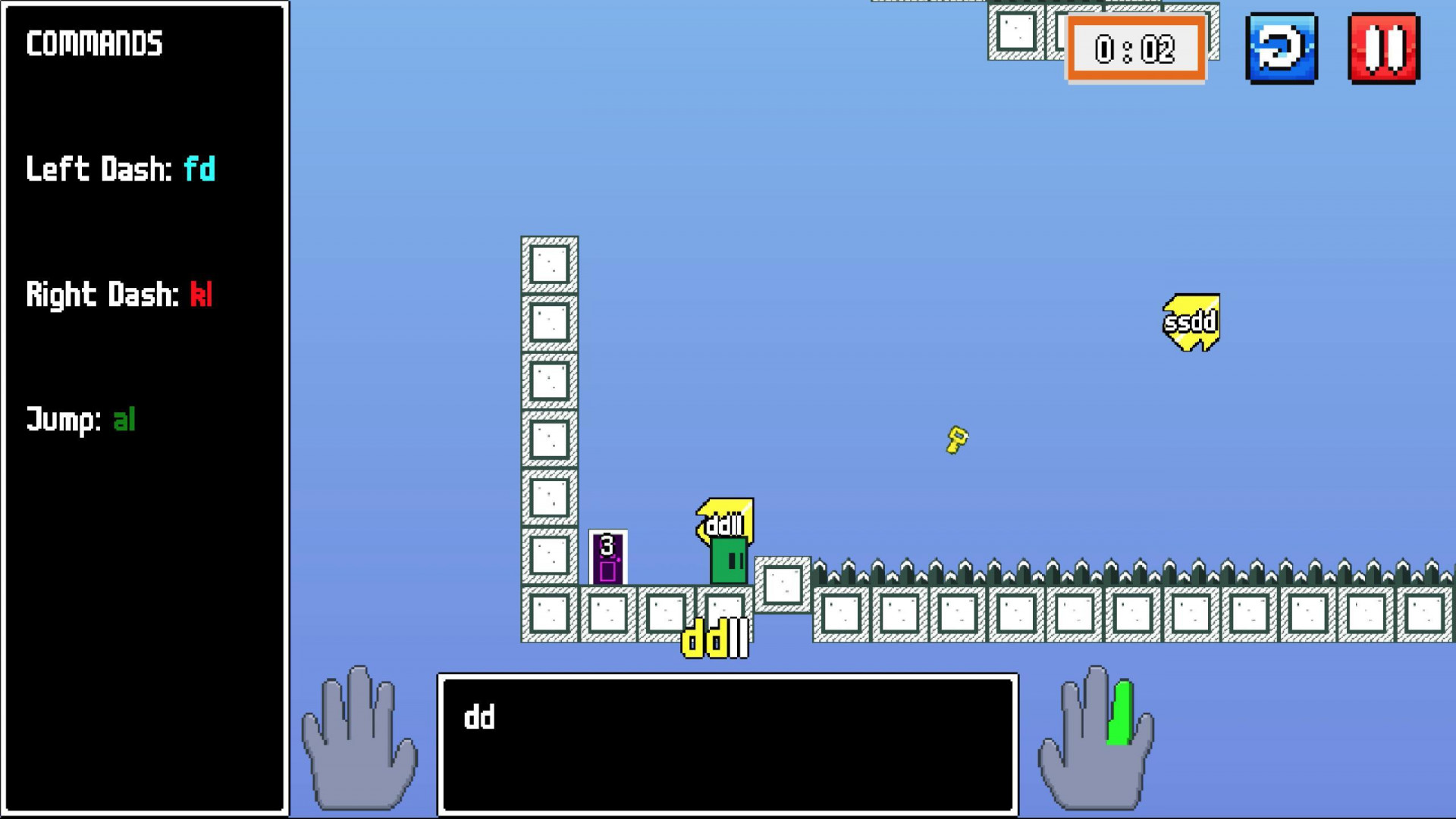 Click Clack Typing Demo (itch) - кадр 4