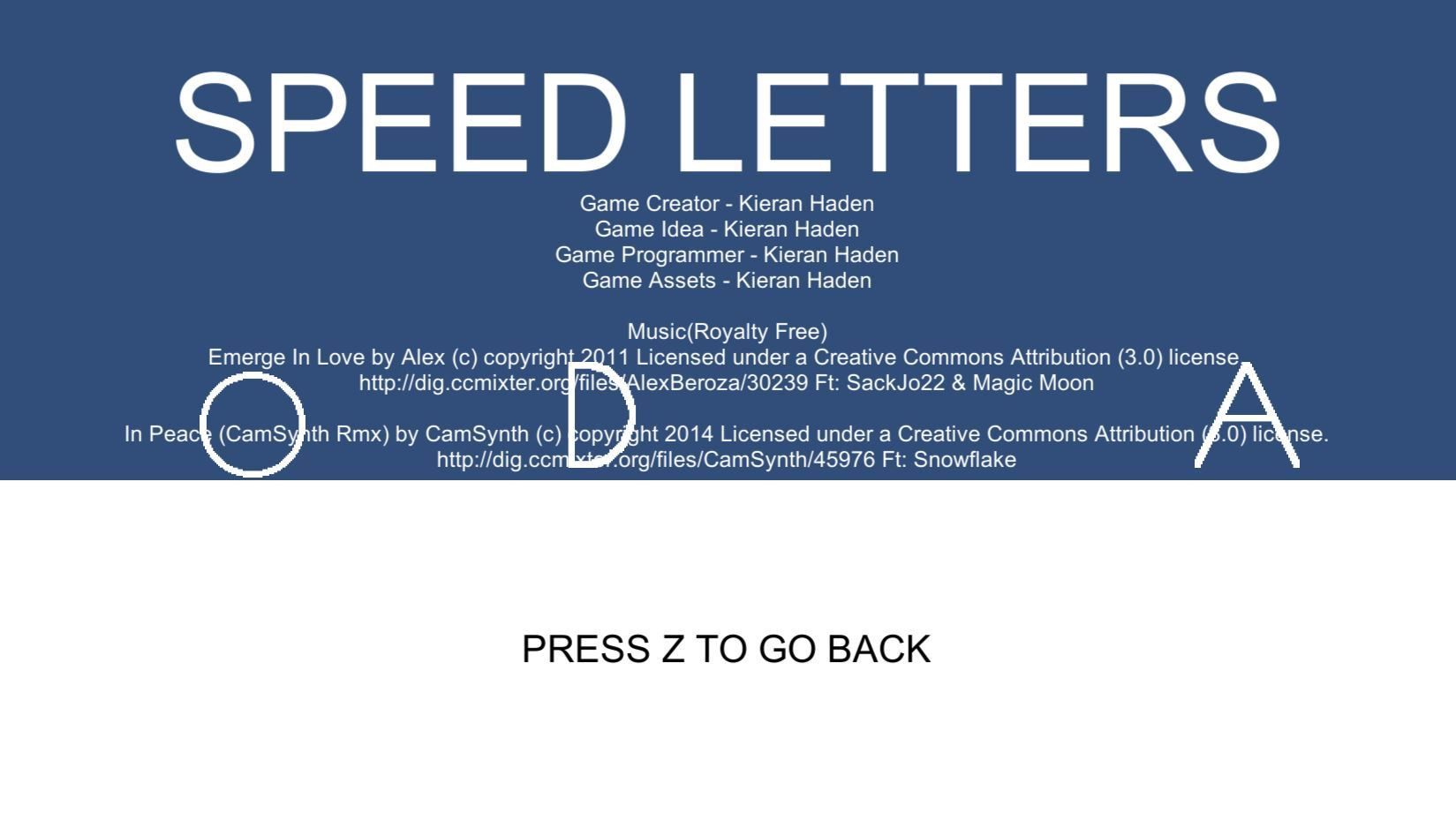 Speed Letters (itch) - кадр 4