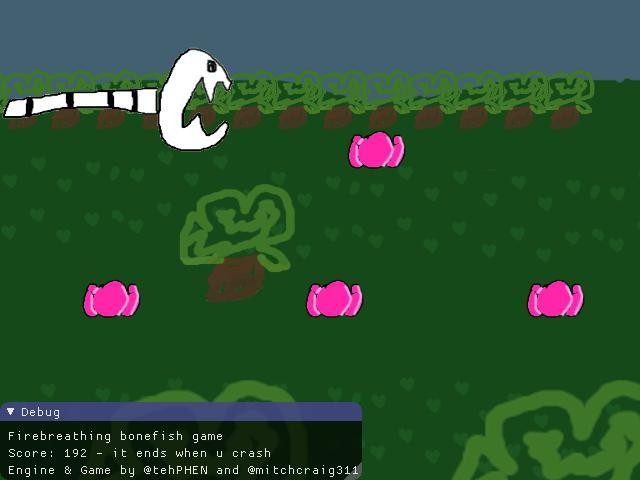 Ludum Dare 33 - Bonefish the game (itch) - кадр 1