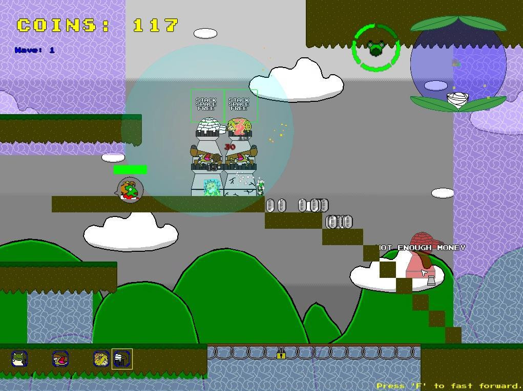 Super Frugtopia - Platforming Tower Defense (itch) - кадр 5