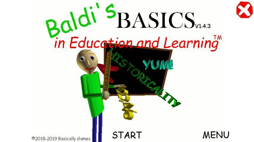 Baldi Basics In Education And Learning (Android Version 1.4.3) (itch) - кадр 6