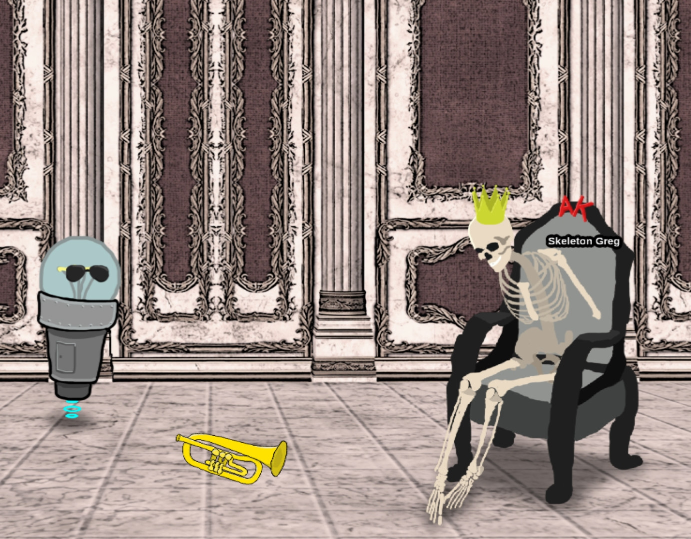 Awesome Robot: Quest for the Awesome King (itch) - кадр 3