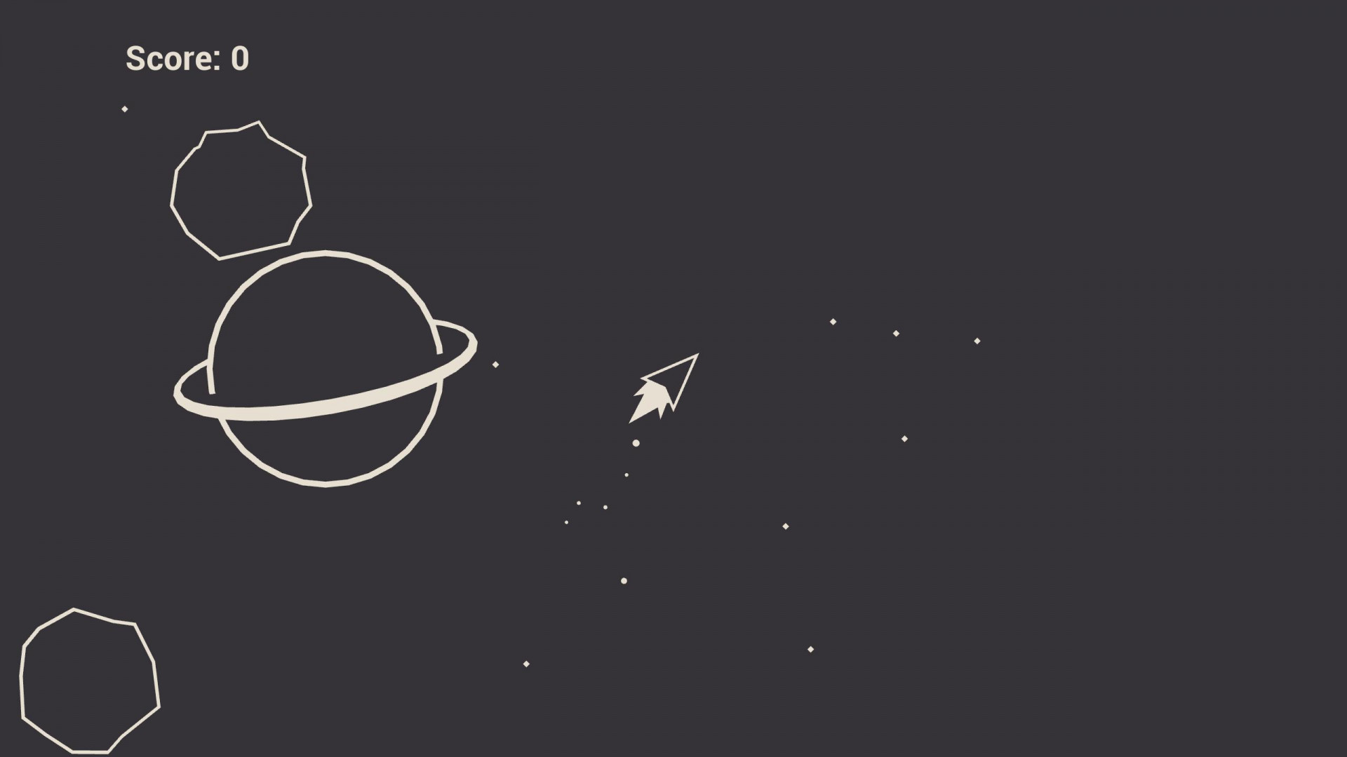 Asteroids But With Gravity (itch) - кадр 3