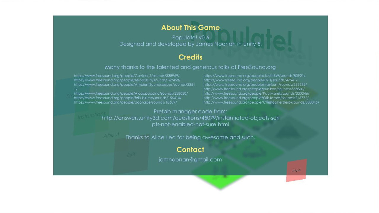 Populate! (itch) - кадр 5