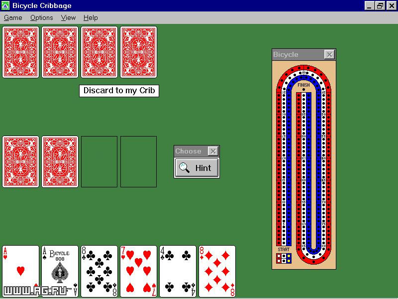 Bicycle Cribbage for Windows - кадр 2