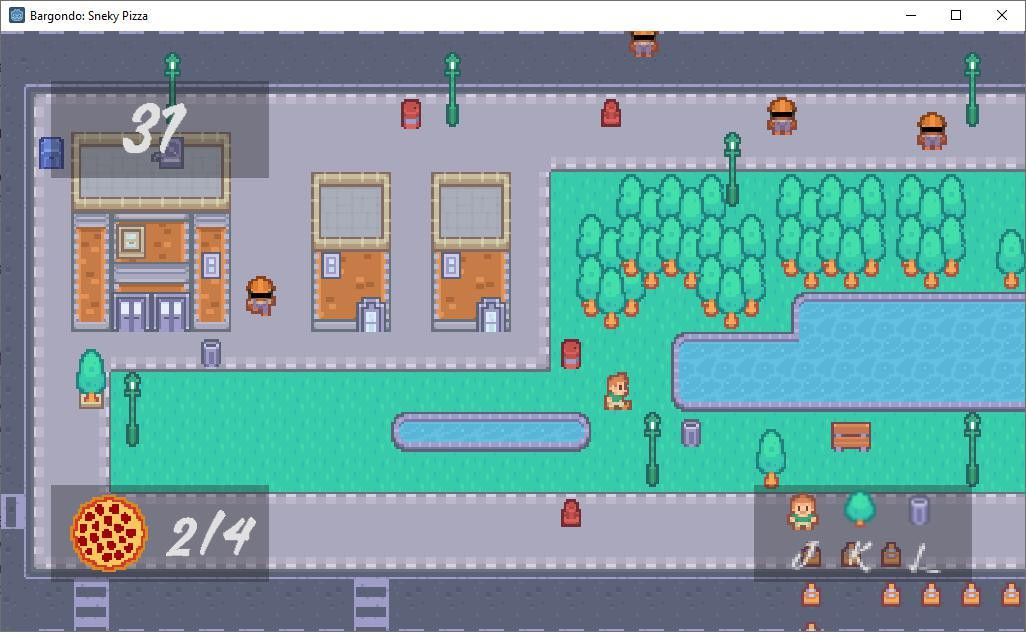 Bargondo: Sneky Pizza (itch) - кадр 4