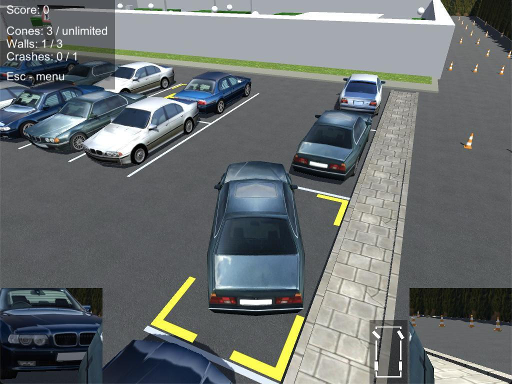 Parking simulator (rpt11) (itch) - кадр 4